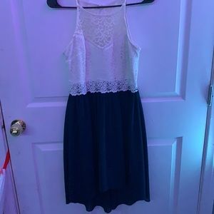 by & by lace dress